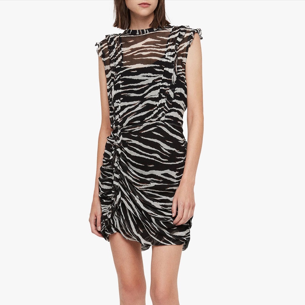 AllSaints Tiger Dress - Picture 1 of 1